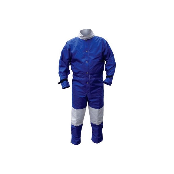 S And H Industries ALC 41421 Nylon Blast Suit Blue Medium, Nylon/Cotton 41421 - main